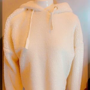 fluffy hoodie